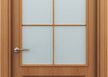 Дверь Палитра №11-4 ст. иск.шпон. миланский орех